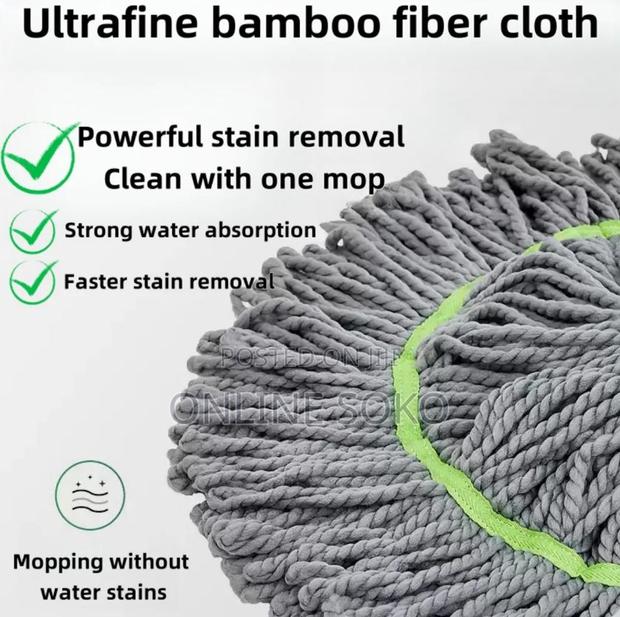 Handsfree 360 Spin 2 In 1 Dehydrated Self Wringing Mop - thumbnail 4