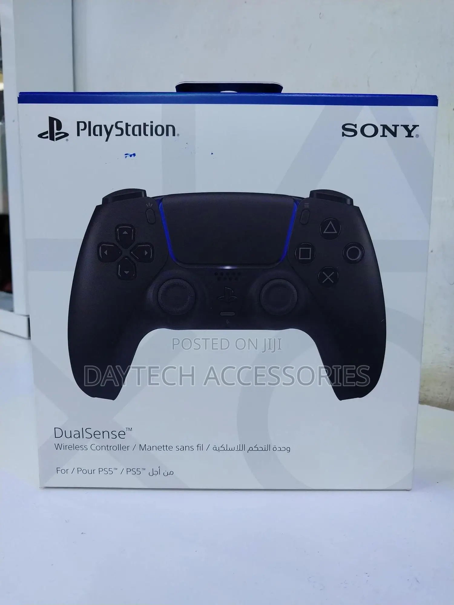 Original Sony Dualsense Ps5 Wireless Black Controller