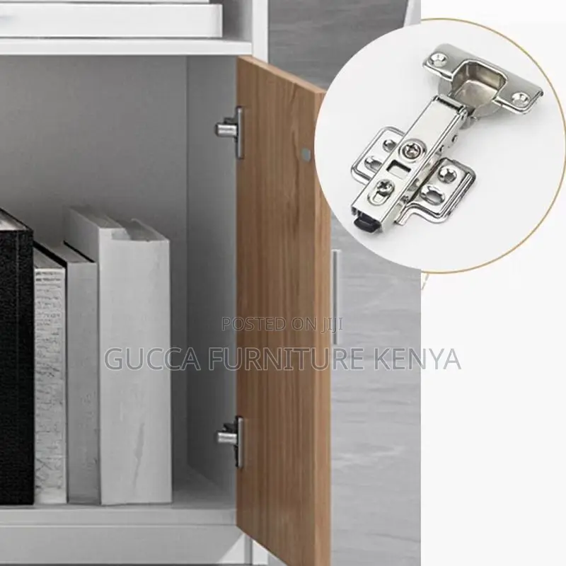 Office Cabinet:2-Door Credenza Cabinet With Door Handles