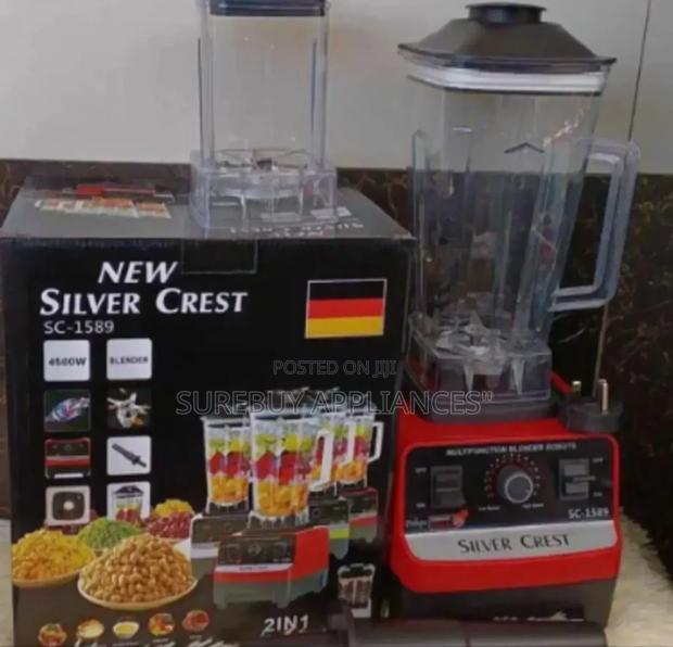 Silver Crest 2 in 1 Heavy Duty Commercial Blender