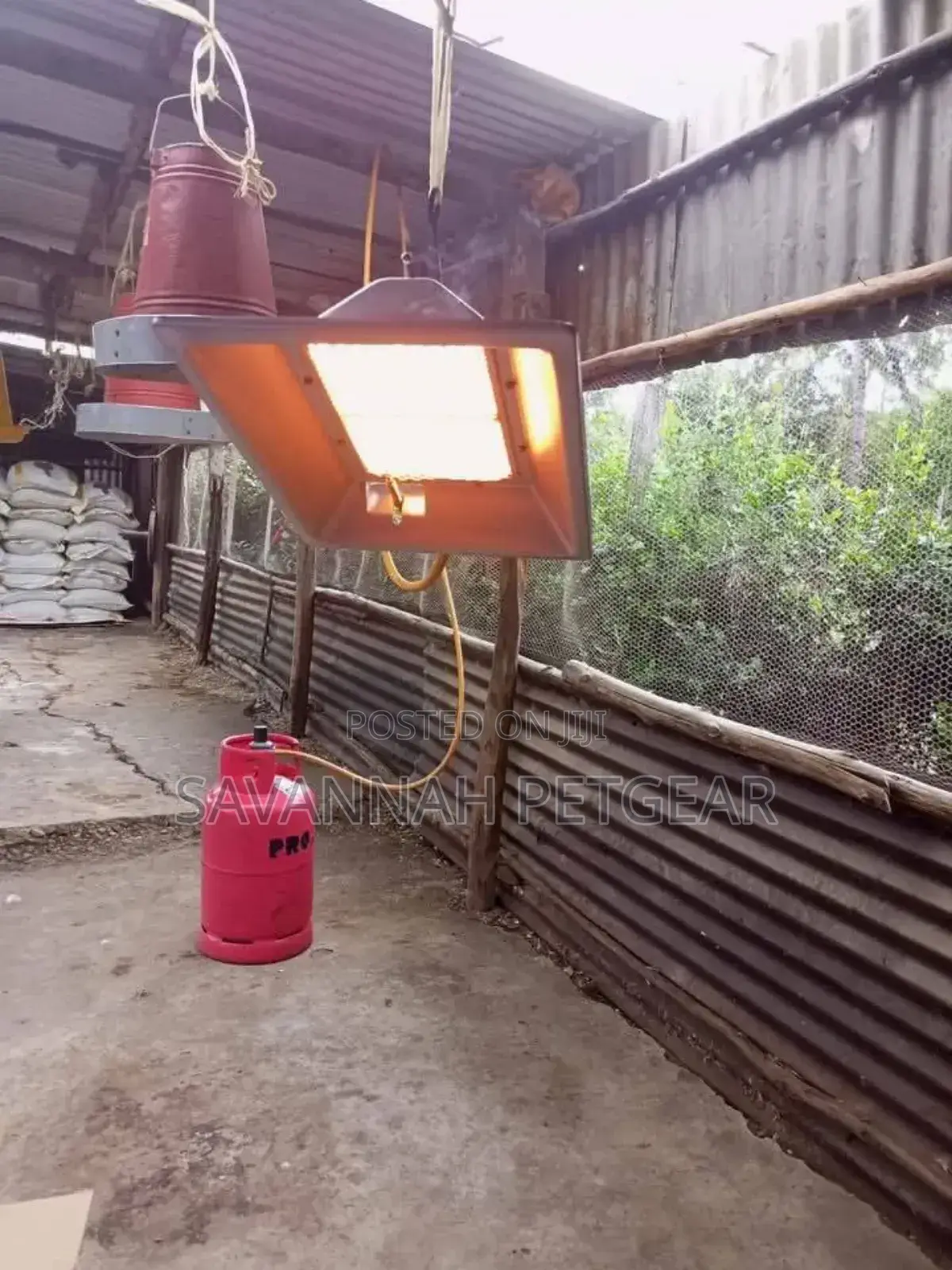 Infrared Gas Ceramic Brooder Heater for Chicks and Piglets
