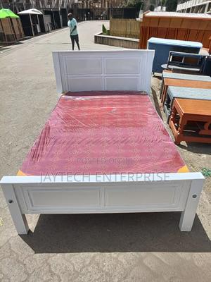 4 X 6 Board Bed and Matress - thumbnail 2