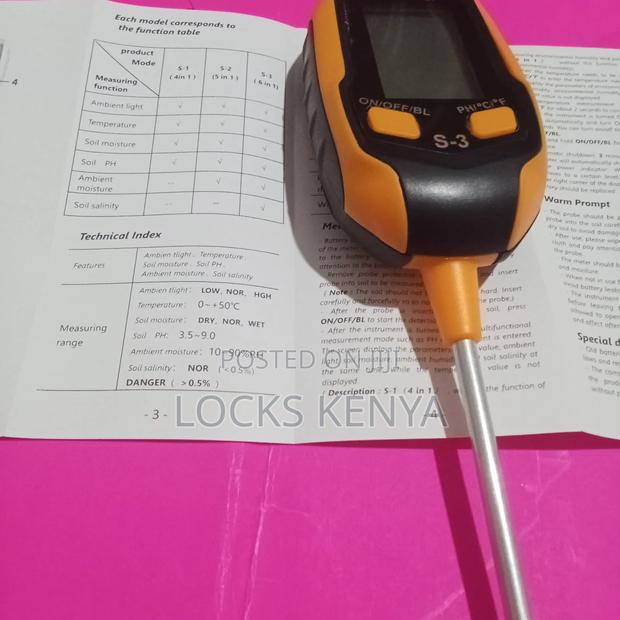 Intelligent Smart 6 in 1 Soil Meter - main view