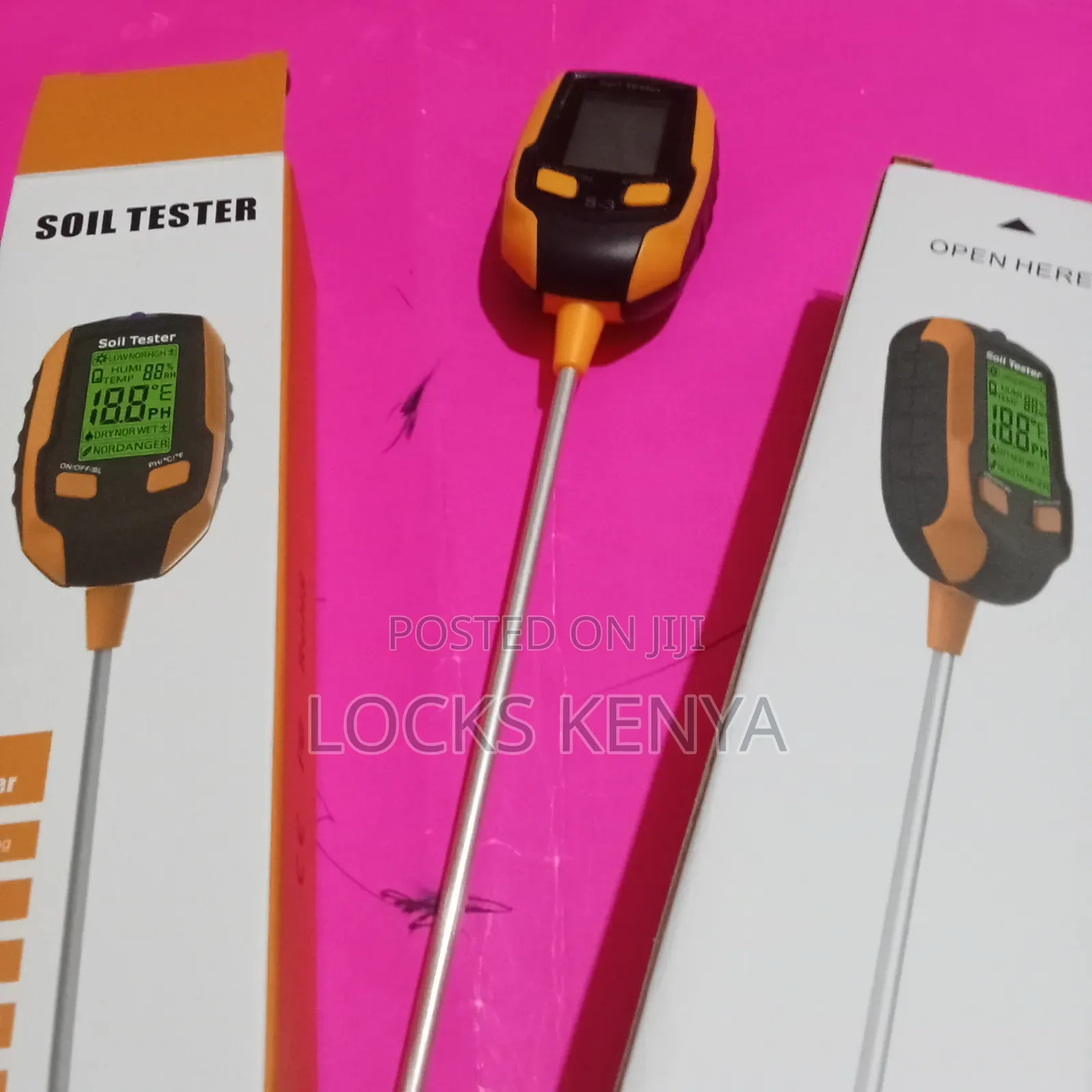 Portable 6 in 1 as Soil Meter