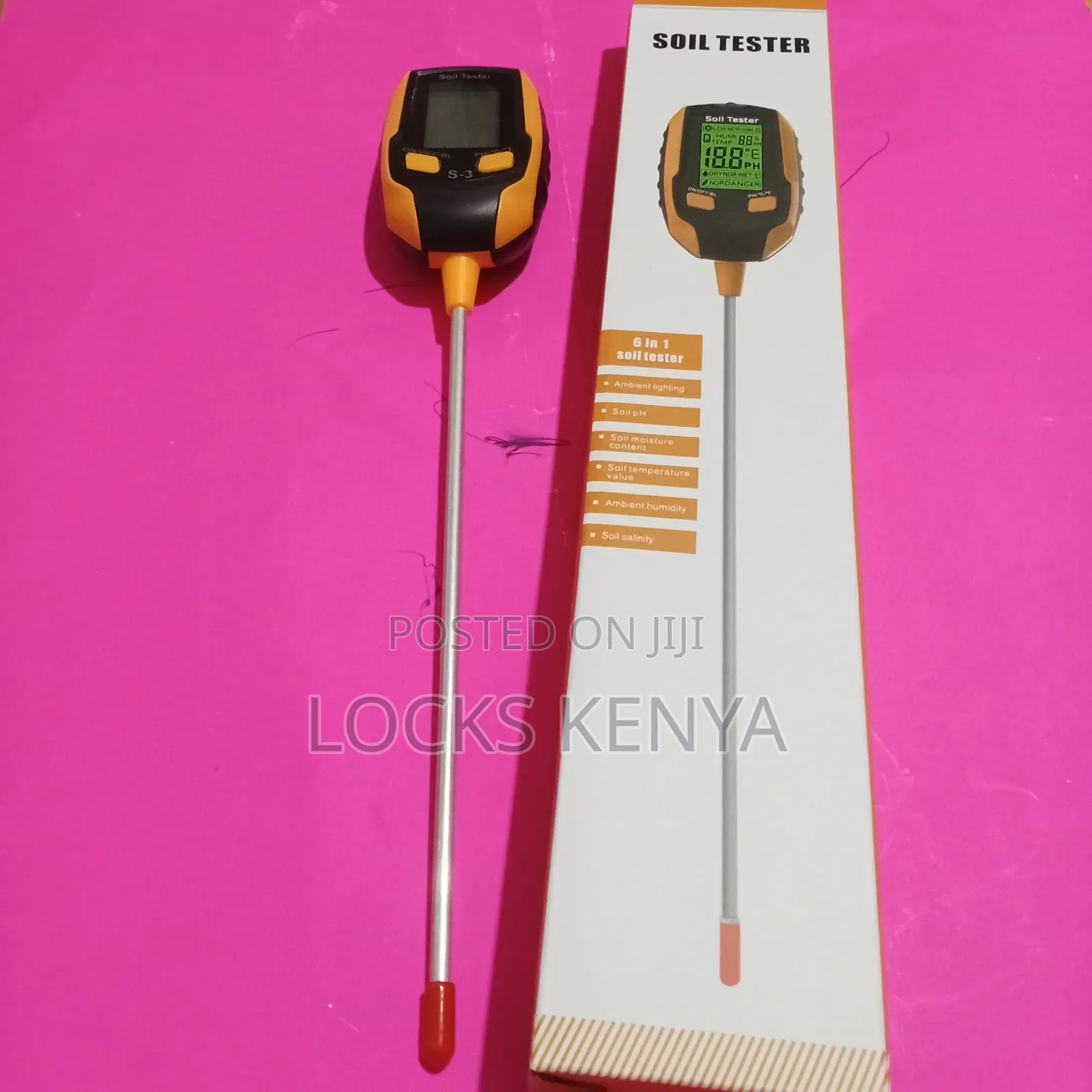 Laboratory 6 in 1 Soil Meter
