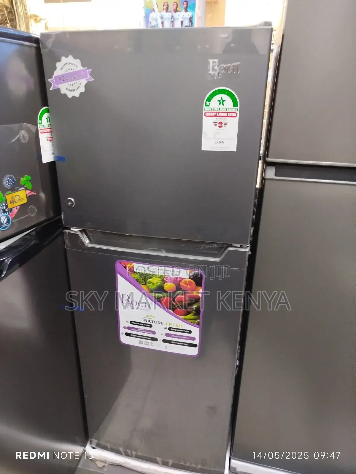 Roch RFR-175 Dt-1 Fridge 138 Litres Double Door