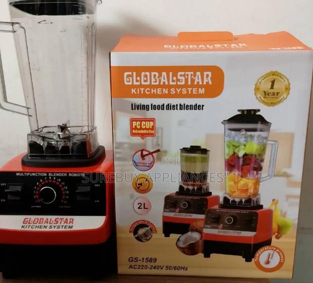 Globalstar 2 in 1 Commercial Blender Silvercrest Model