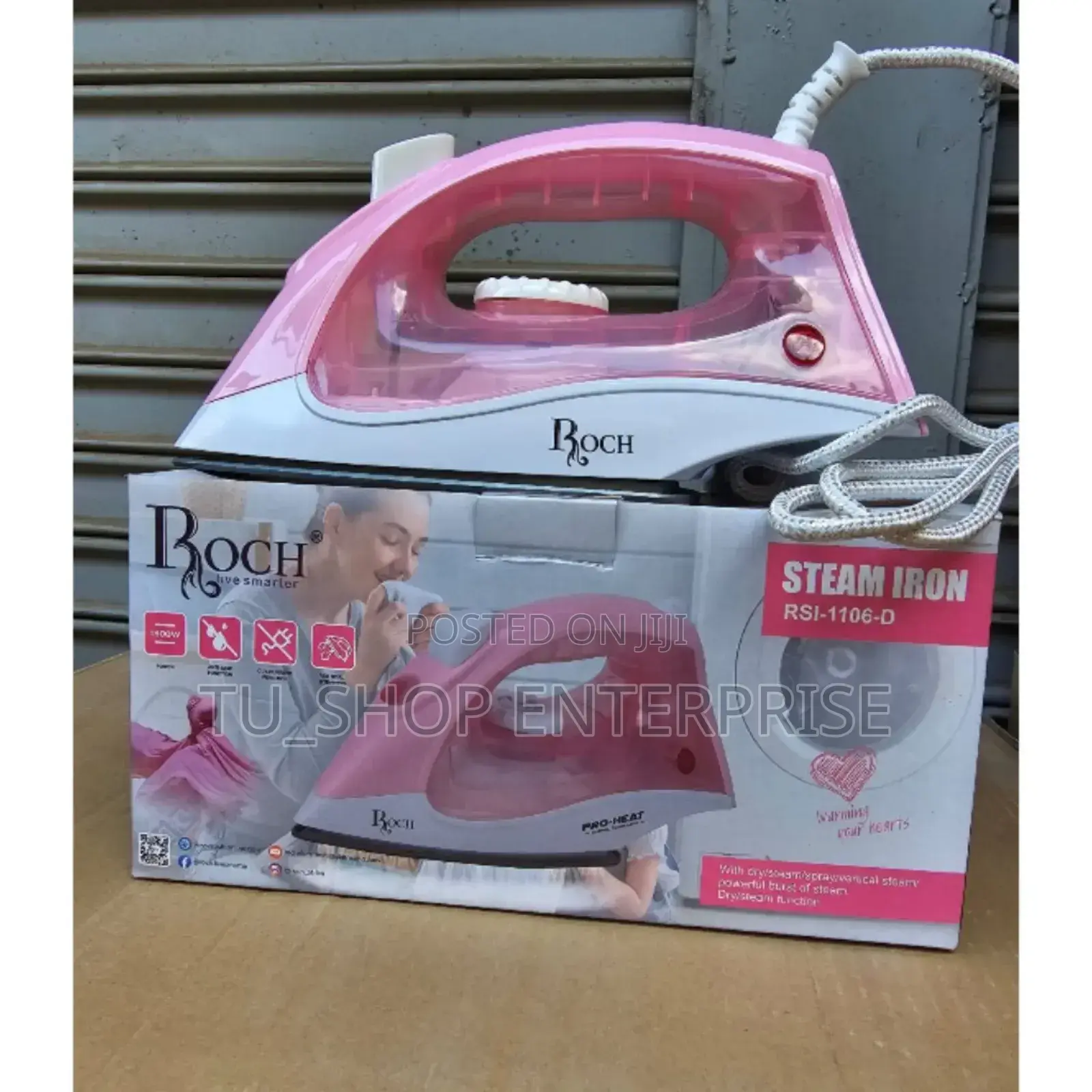 Iron Box ! Iron Box !!Roch Steam