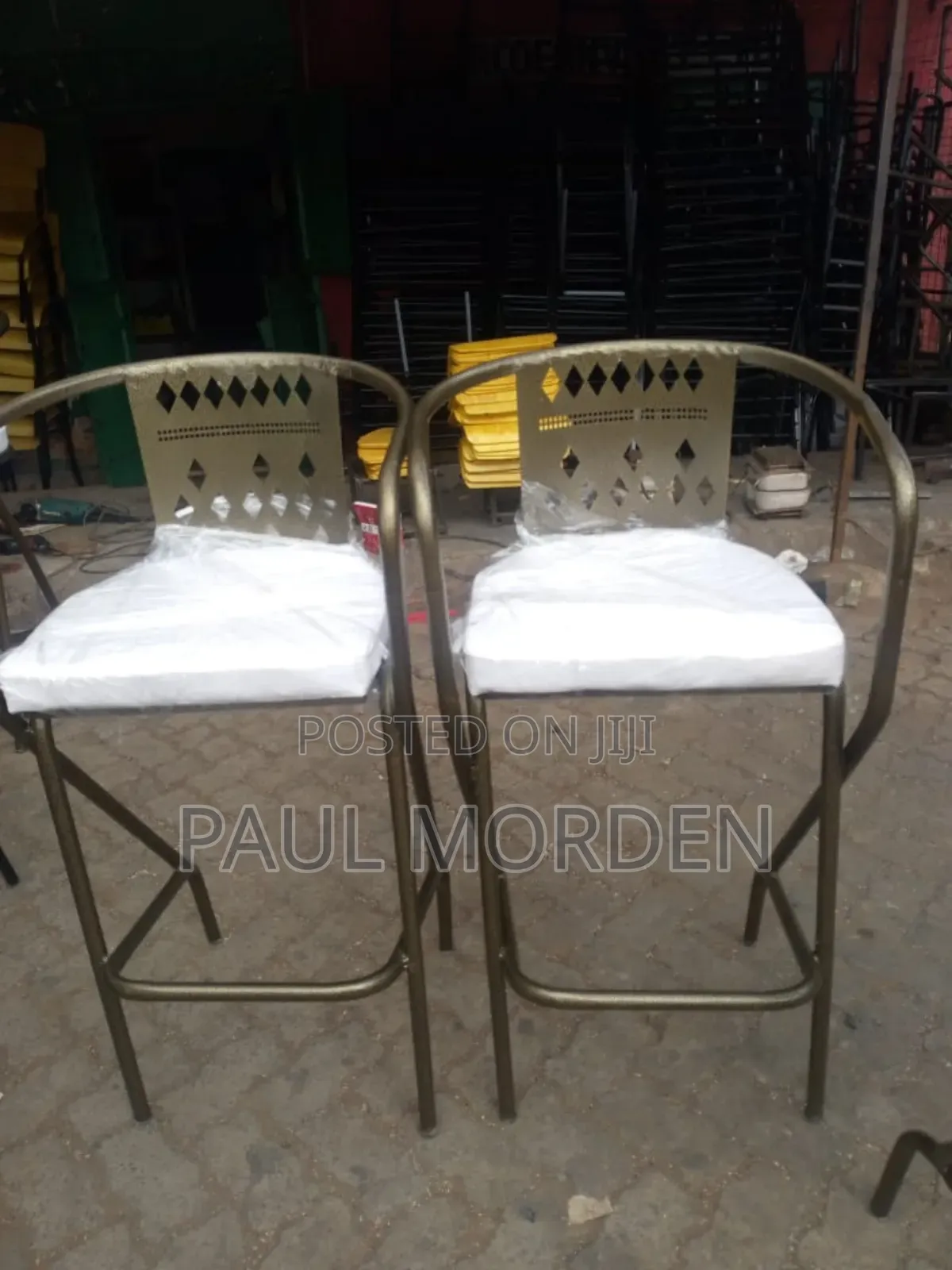 White Restaurant Chair