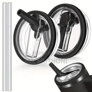 Black Stanley Tumbler Replacement Spill Proof Flip Cover* - thumbnail 2