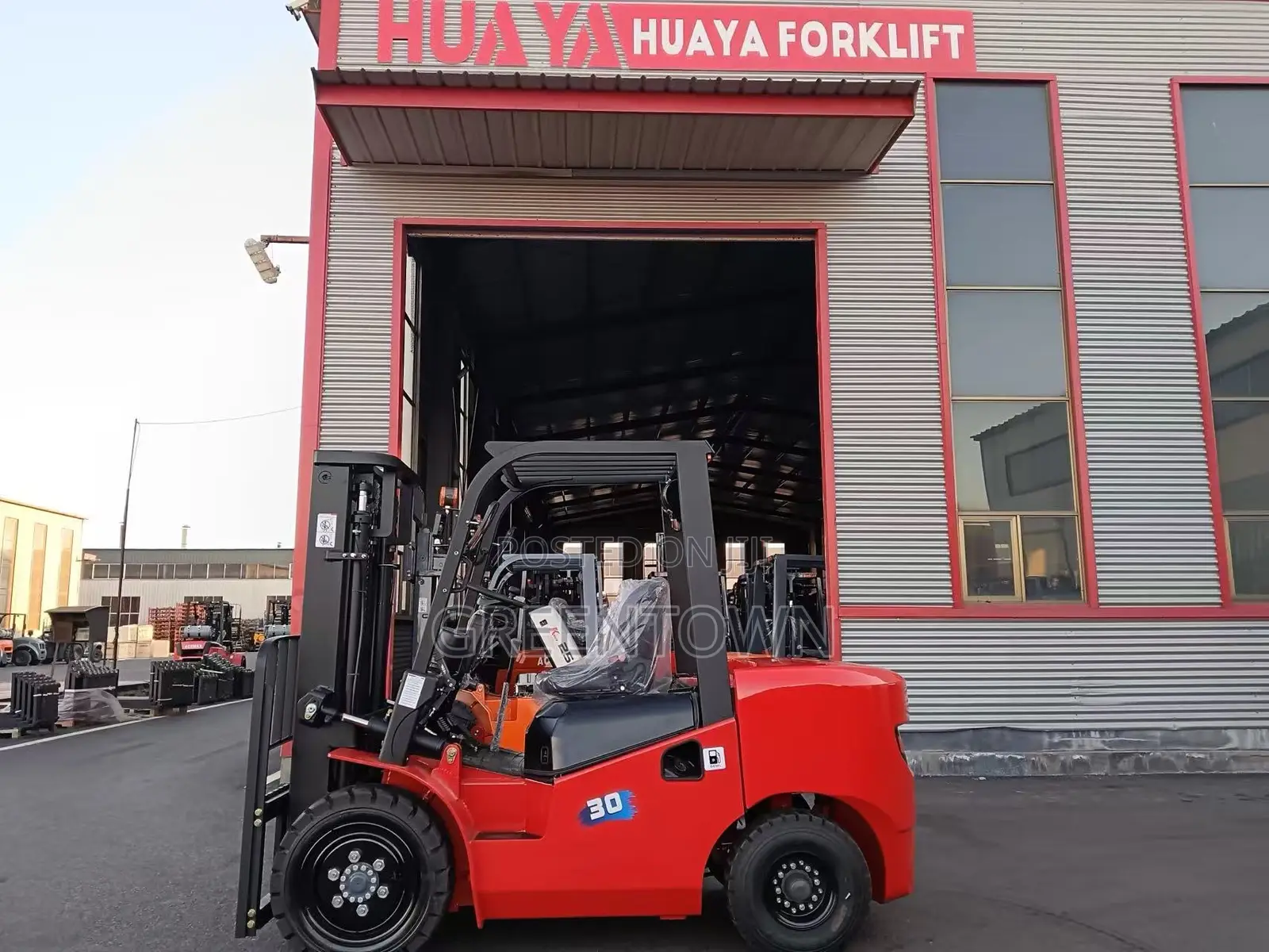 3ton Diesel 2wd Forklift | 3m Lift, 1.2m Forks | Warehouse