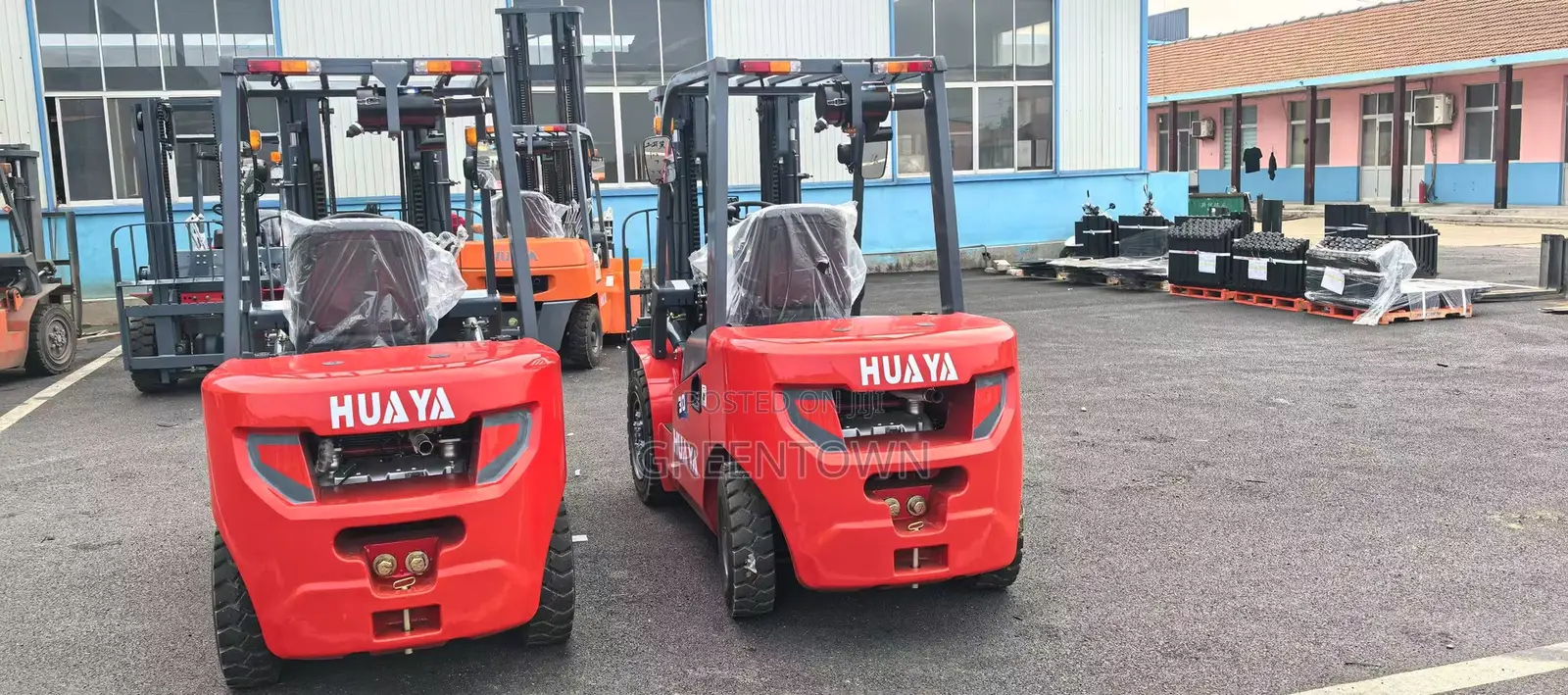 3ton Diesel 2wd Forklift | 3m Lift, 1.2m Forks | Warehouse
