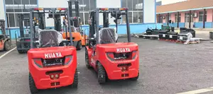 3ton Diesel 2wd Forklift | 3m Lift, 1.2m Forks | Warehouse