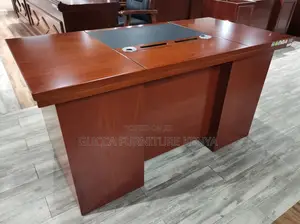 Office Desk:140cm Eco-Friendly Solid Wood Veneer Desk