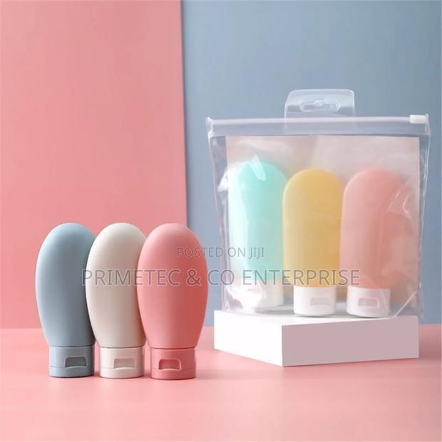 3pcs Squeezed Bottles Travel Split Shampoo Bottle Portable - main view