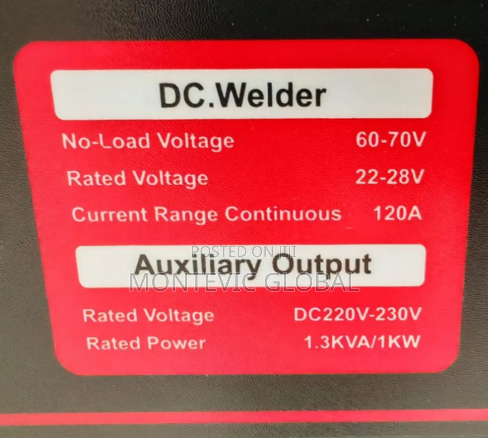 Dc Welding Generator