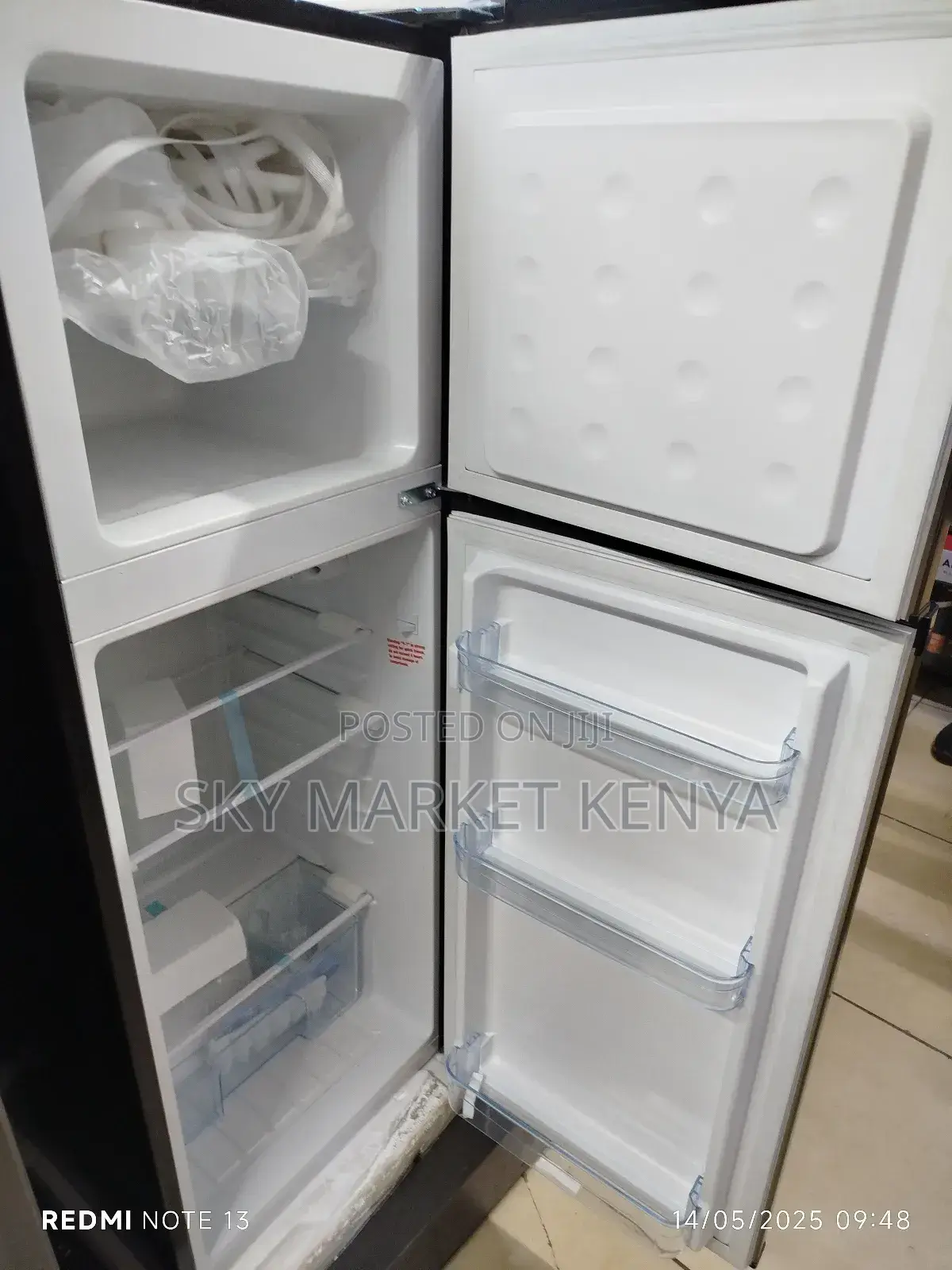 Von 138 Liters Vart-138drhx Double Door Fridge