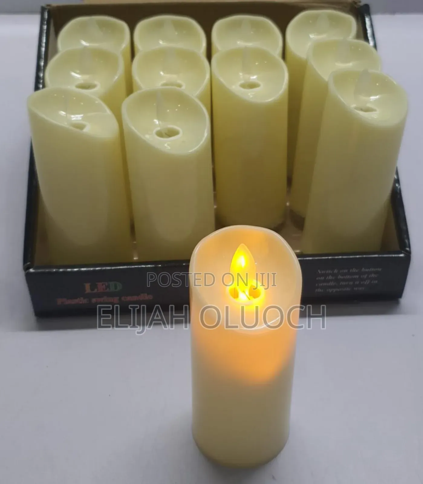 Led Plastic Swing Candle