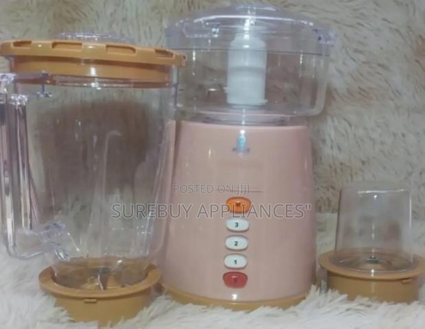 Nunix Ak-444 – 3 in 1 Blender, Grinder Chopper