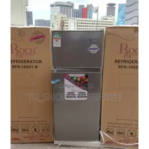 Roch 128litres RFR-160dt-B Double Door Refrigerator