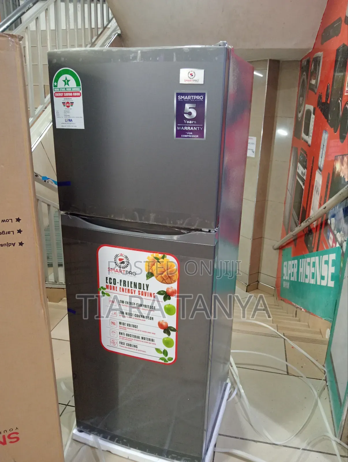 Smart Pro 175dt Double Door 138 Litres Silver