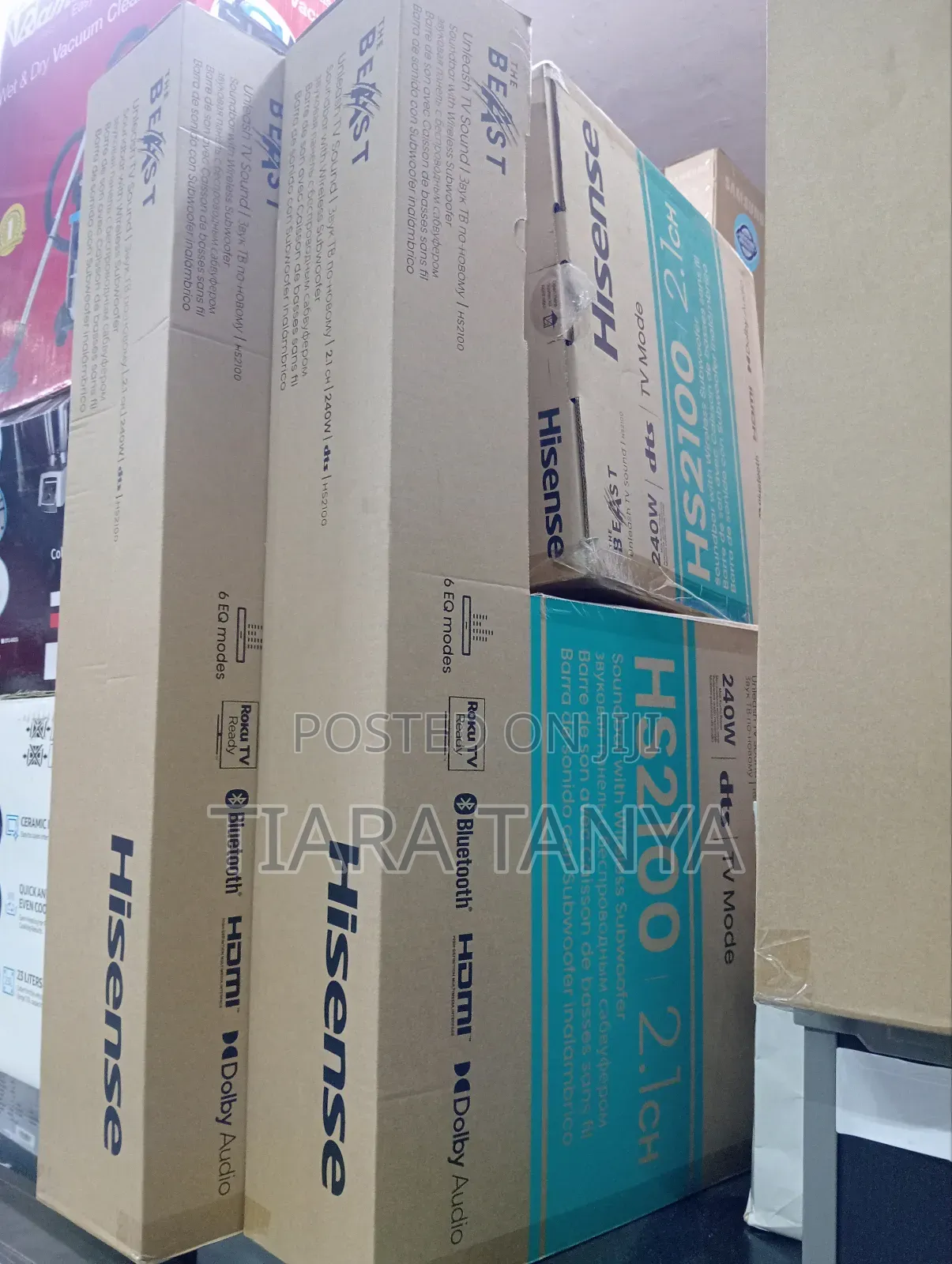 Hisense Hs 2100 2.1 Wireless Soundbar System