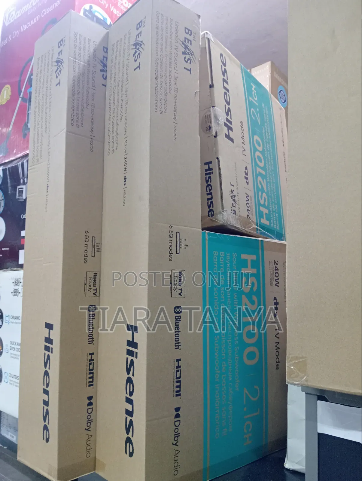 Hisense Hs 2100 2.1 Wireless Soundbar System