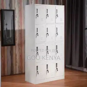 Office Cabinet ; Multi Door Metal Wardrobe Cabinet 12-Locker
