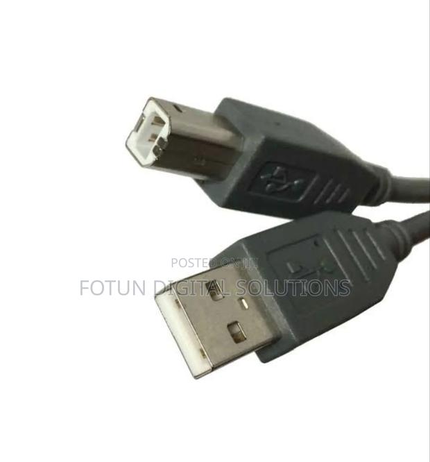 Black Usb Printer Cable–1.5mlong Ideal for Office Home Use