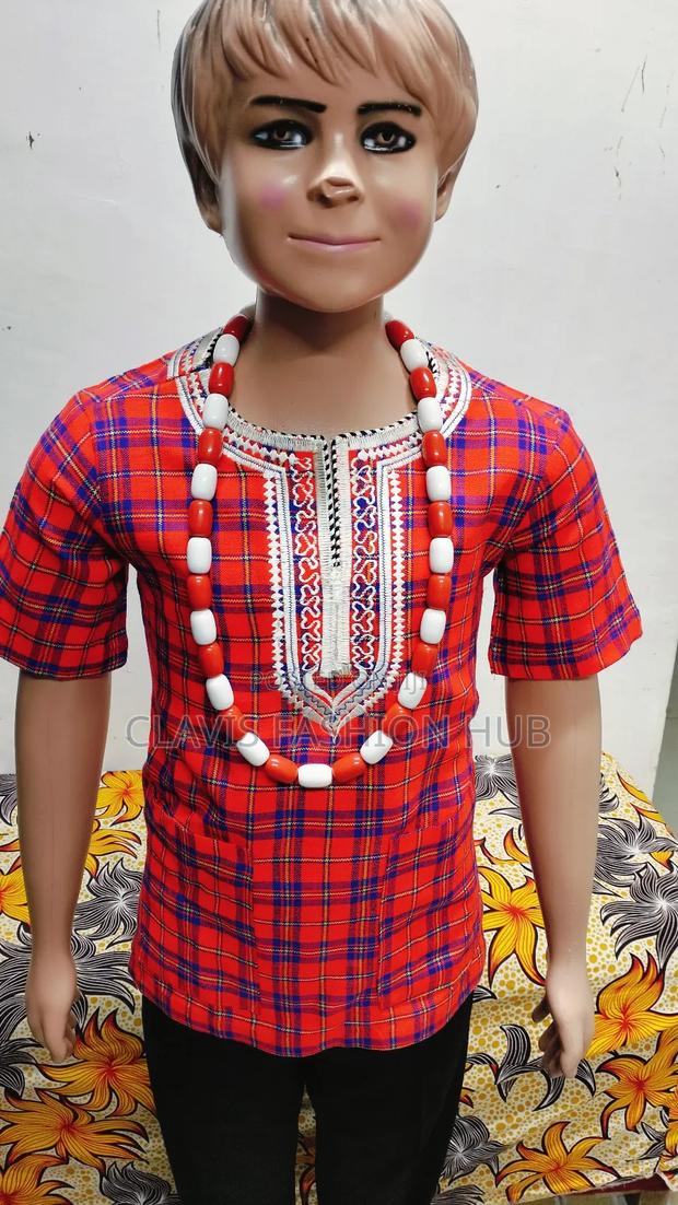 CBC Nigerian Cultural Beaded Necklace - thumbnail 3