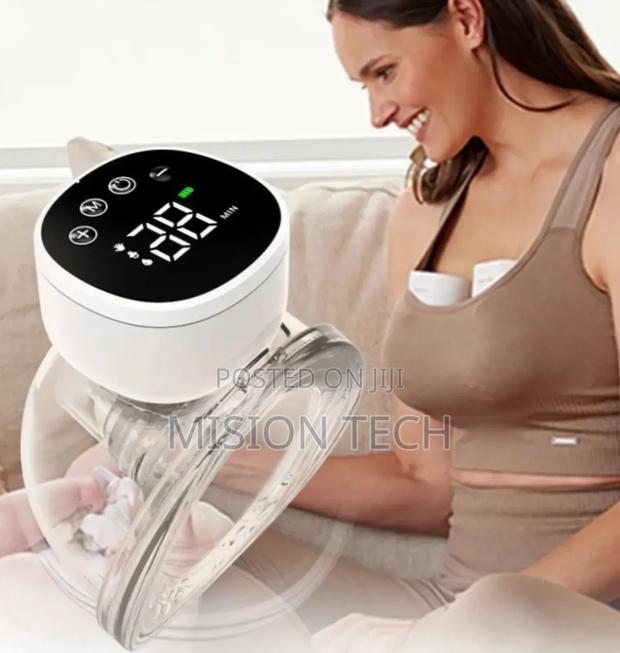 2/1pcs Electric Breast Pumps Portable Hands Free Wearable*
