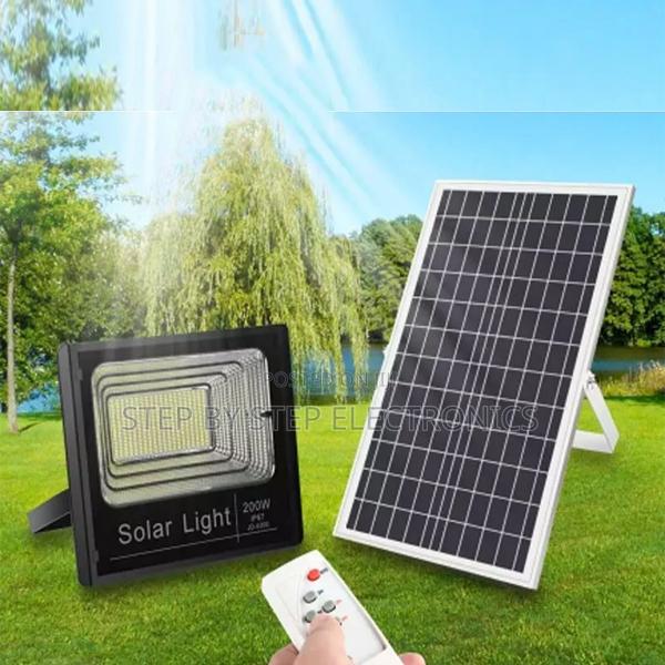 200 100 Watts Outdoor Security Led Solar Flood Light