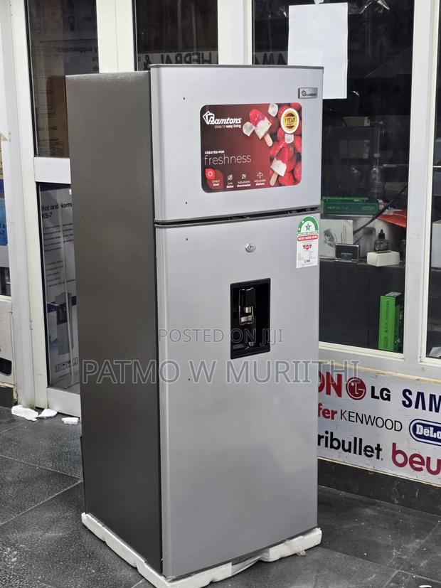 Fridge, Ramtons 213l Fridge Double Door Frost+Dispenser