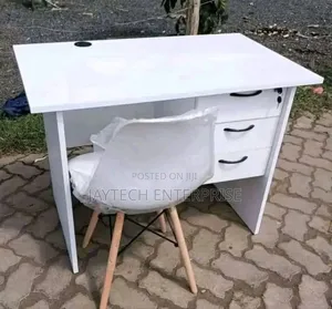 Office Desk and Eames Chair