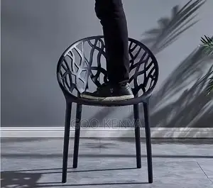 Home Chairs ; Bistro Plastic Stackable Dining Chairs