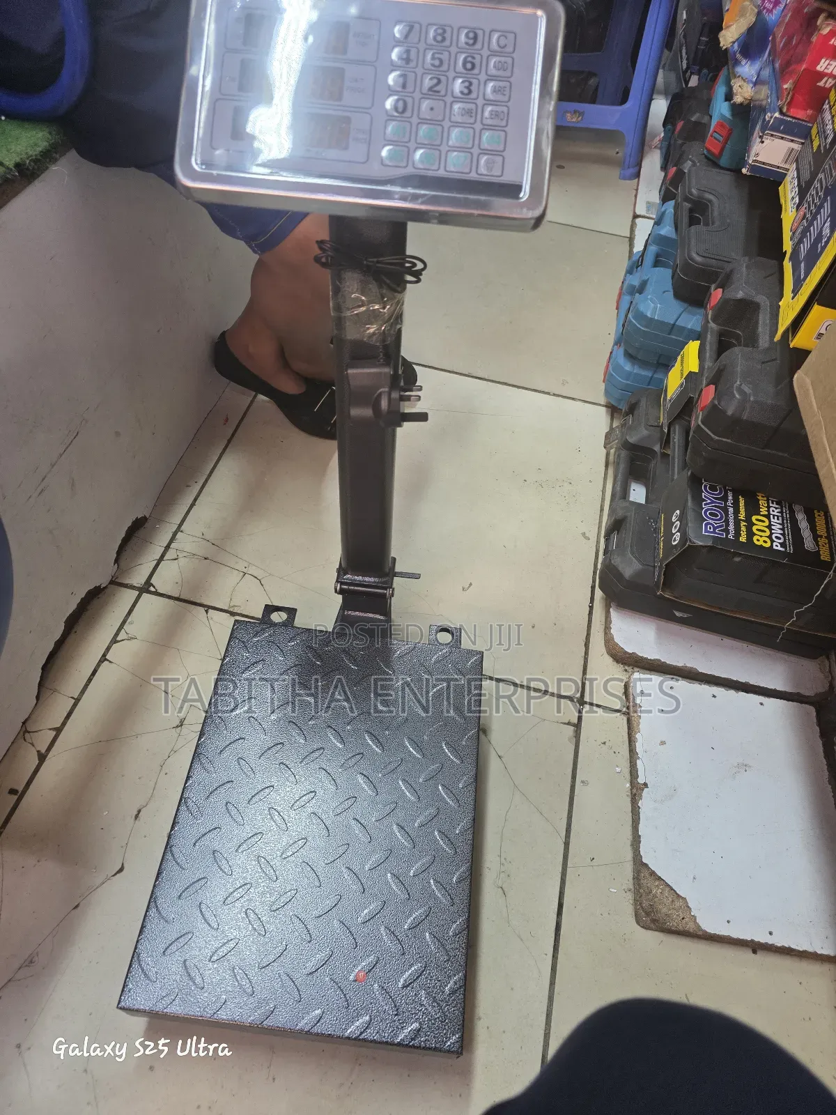 Digital Weighing Scale 150kg With Gurd