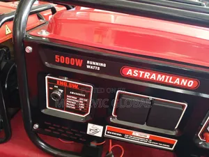 5kva Astra Milano Key Start Petrol Generator