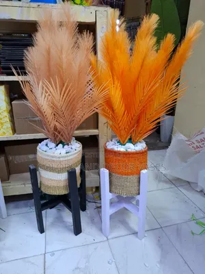 Stand, Flowers Variety of Colours Plus Basket