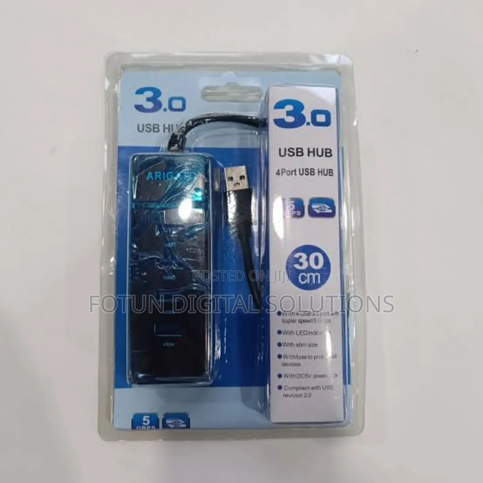 Usb 3.0 Hub – 4 High-Speed Ports for Laptops PCS