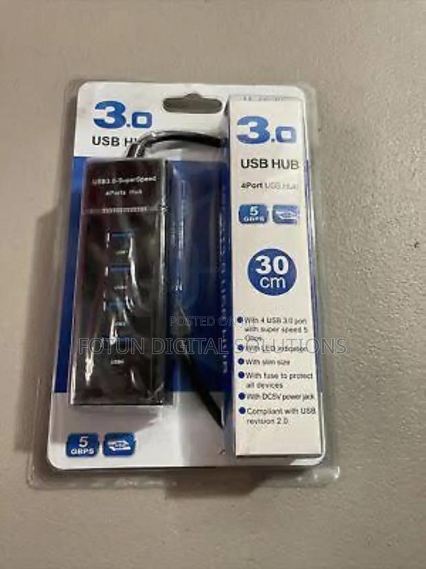 4-Port Usb Splitter – Expand Usb Access With 3.0 Speeds - main view