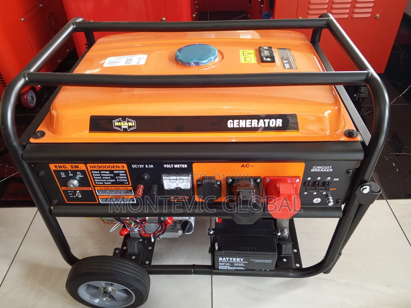 9.3kva Hisaki Petrol Generator