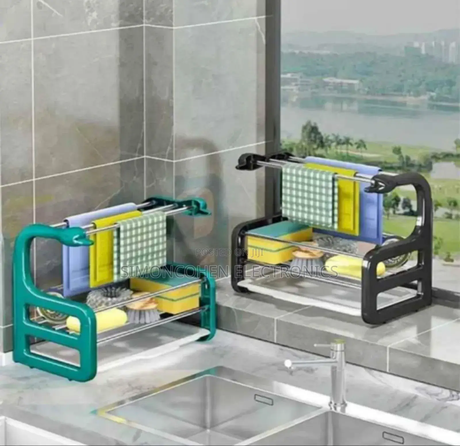 Duck Shape Sink Top Organizer Rack