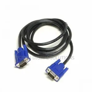 Long Vga Cable – 5 Meters for Clear Analog Video Connection