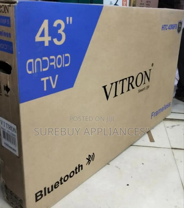 Vitron 43′′ Frameless Smart Android Full Hd Tv (2025 Model) - main view