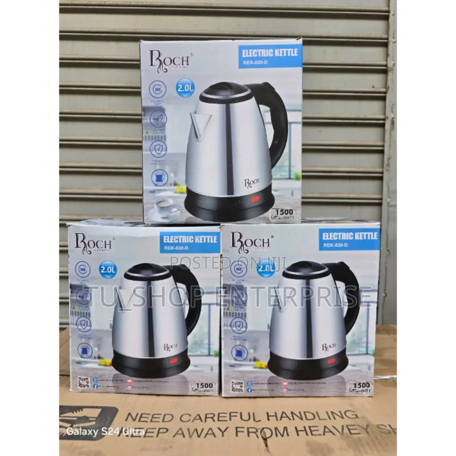 Kettle##2.0 Litres Roch Kettle Box Has 16 Pieces