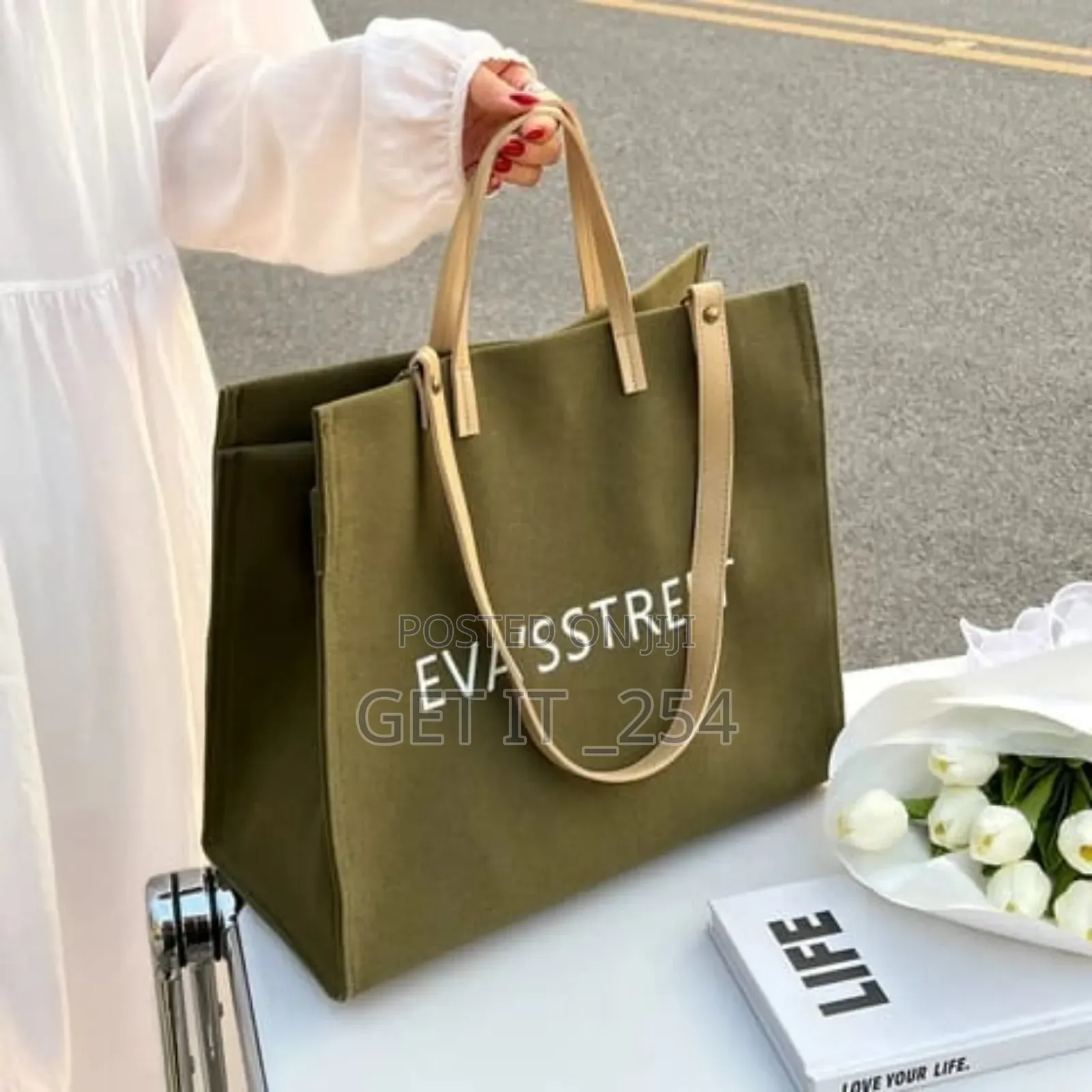 *Eva's Street Tote Bag