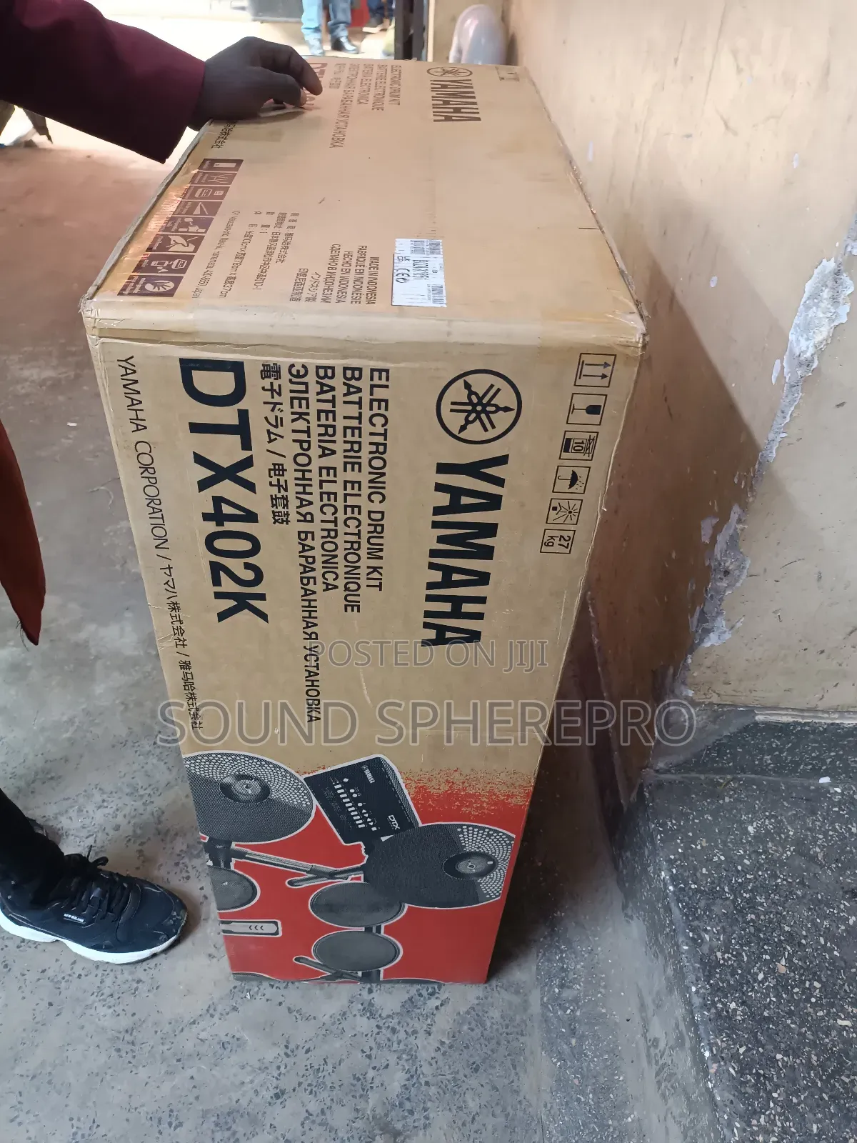 Yamah Dtx402k 5pc  Electric Drumset