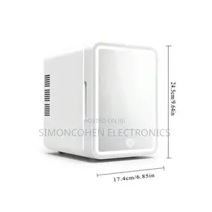 4l Portable Beauty Car Fridge With Mirror