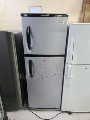 Black Handles Double Refrigerator