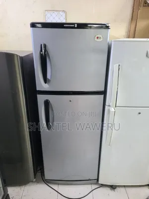 Black Handles Double Refrigerator